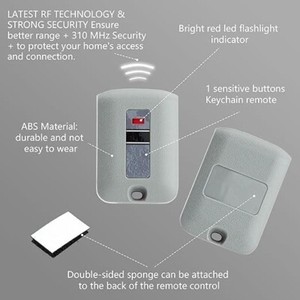 2Pack Garage Door Remote Control for 300MHz Linear Multicode Gate Opener 10 DIP gallery