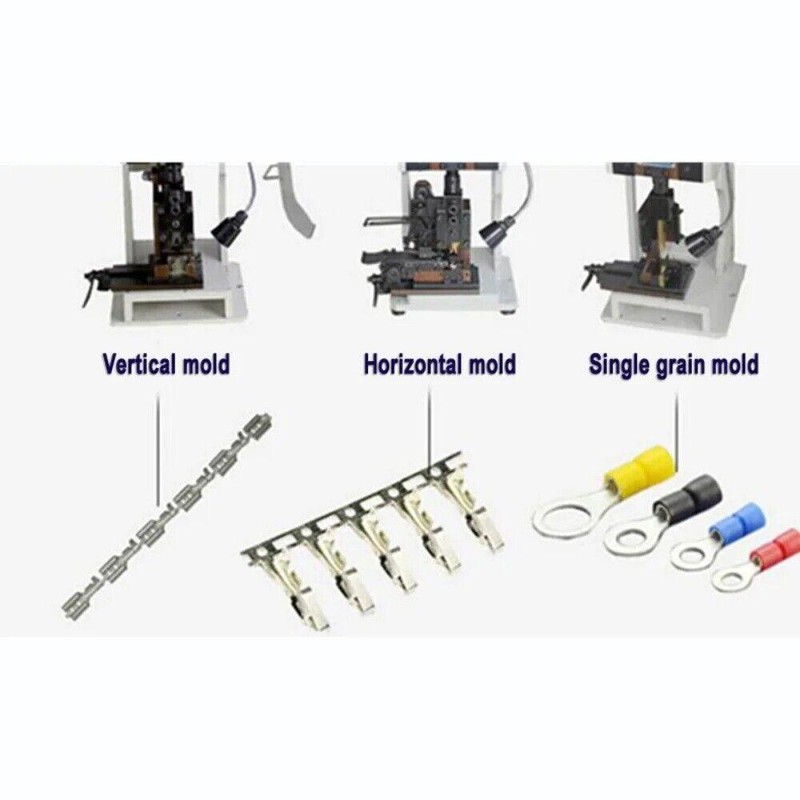 Horizontal Vertical Single Die Crimping Machine for Terminal Crimping Machine gallery