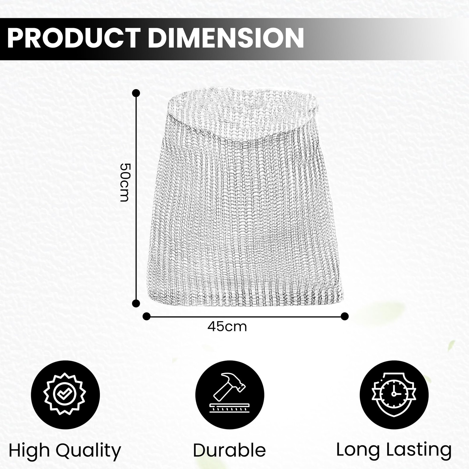 10 PCS Gopher Baskets 5 Gallon Root Guard Mesh Cages Stainless Steel gallery