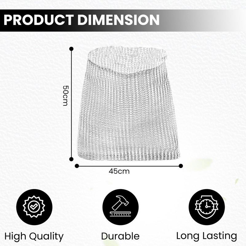 10 PCS Gopher Baskets 5 Gallon Root Guard Mesh Cages Stainless Steel gallery
