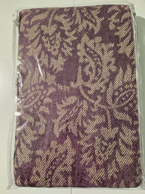 Mohawk Home Chennile Throw Blanket Chancellor Plum gallery