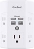 5 Outlet Extender, Multi Plug Outlet, 2 Type-C, 2 USB Wall Charger Surge 1680J gallery