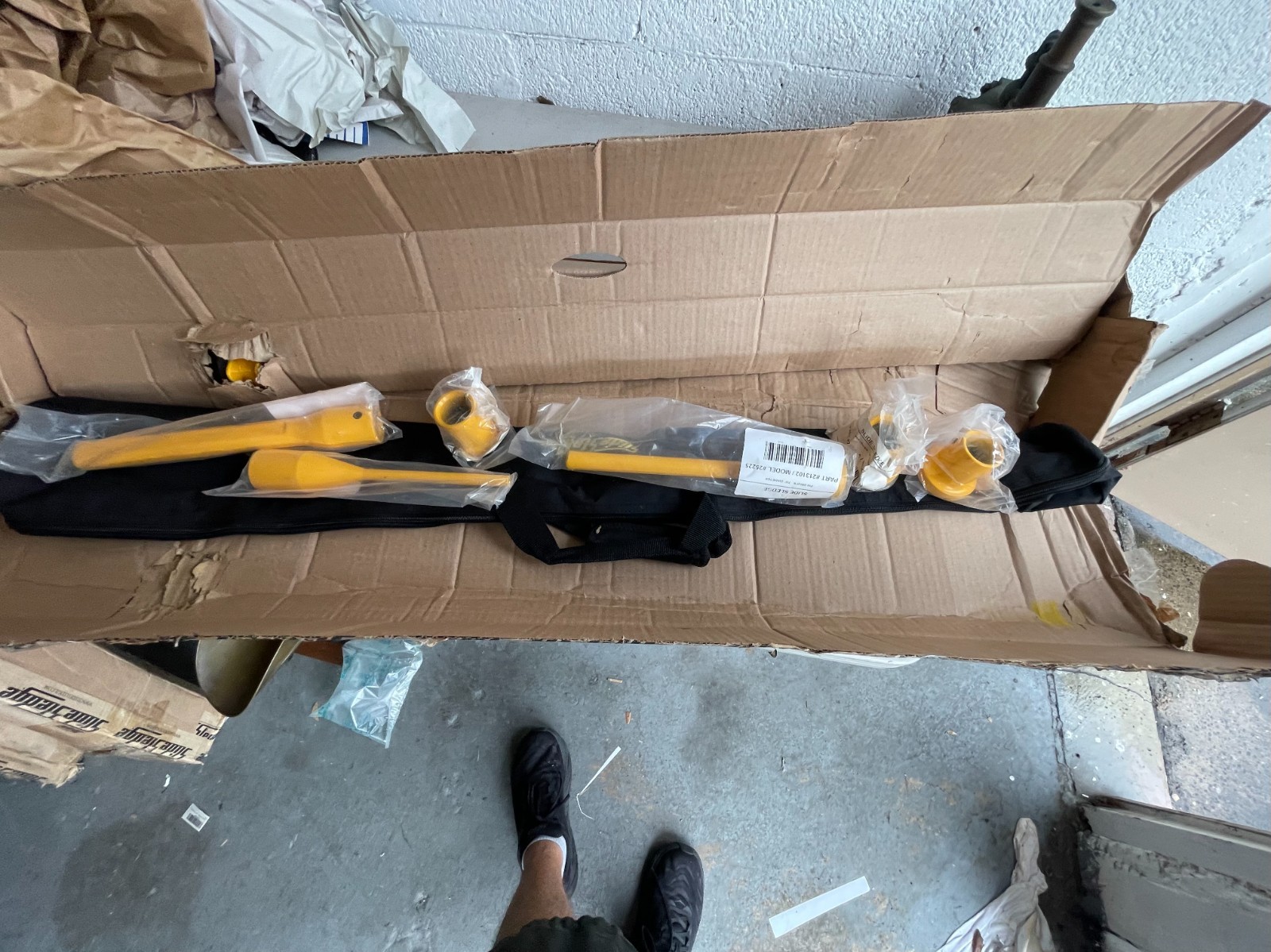 Slide Sledge 211401 Slide Hammer Sledge, 21 Lb., 46", W/ 6 Tips New in Box gallery