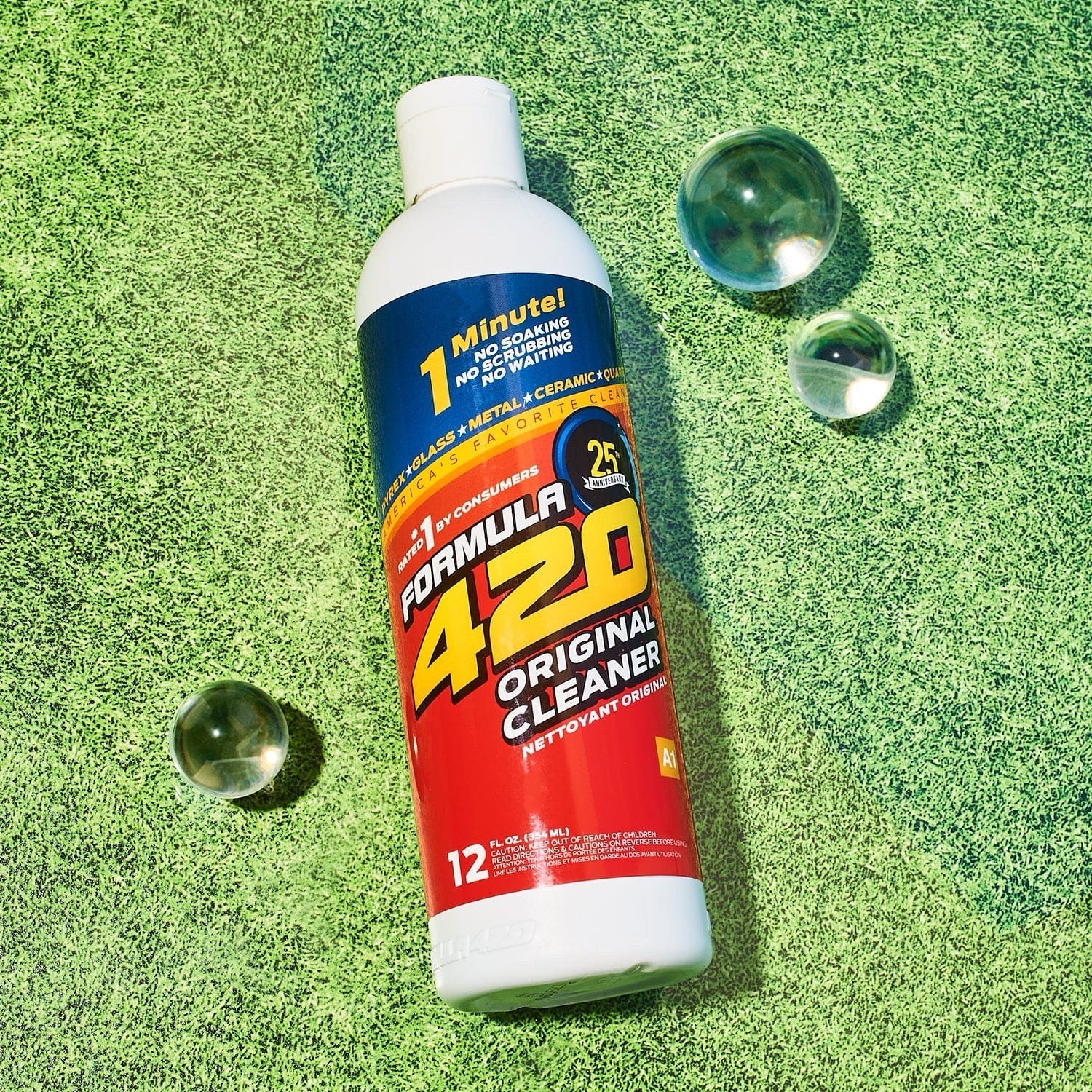 Formula 420 Original Cleaner 12oz – Glass Metal Ceramic Cleaning Solution gallery
