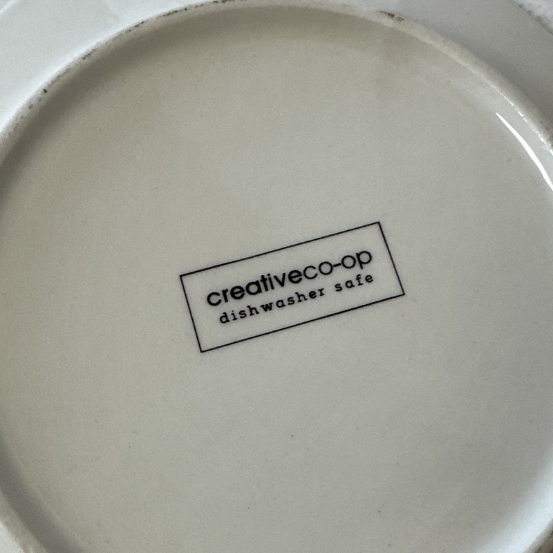Creative Co-Op Steepware Cat & Mouse Teacup w/ Lid & Saucer - No Strainer - Read gallery