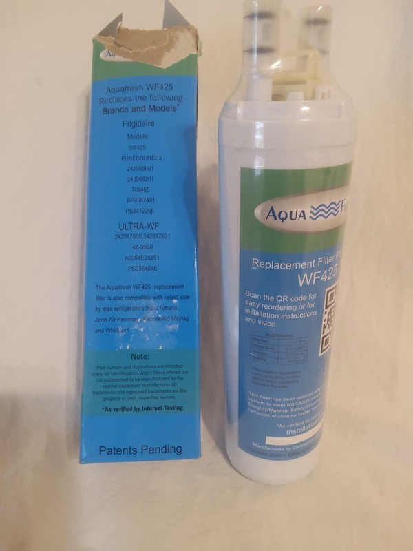Aqua Frash Replacement Filter Frigidaire WF 425 gallery