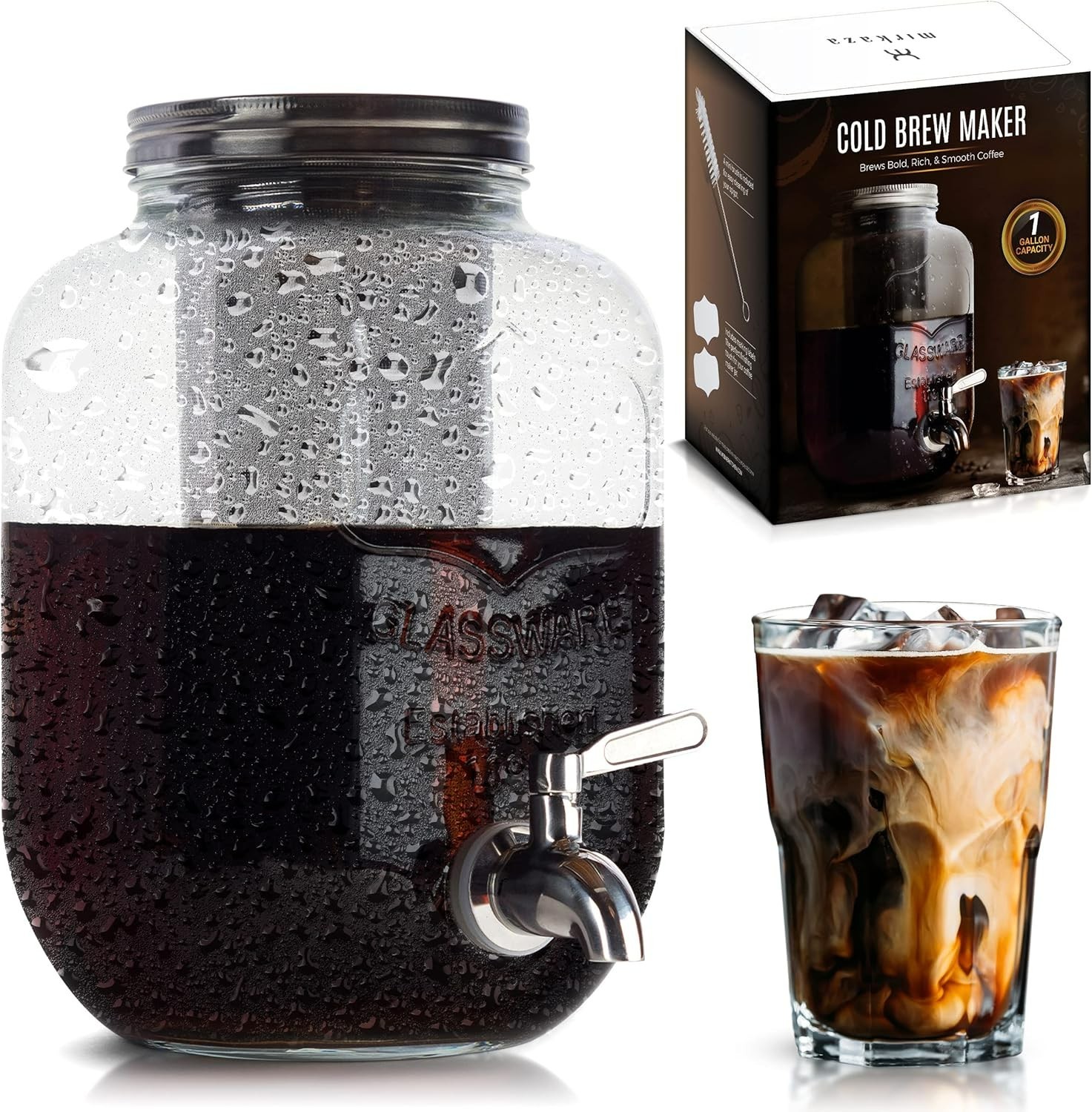 Cold Brew Coffee Maker 1 Gallon Iced Coffee Maker Cold Brew Mason Jar gallery