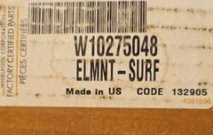 W10275048 Radiant Surface Element Replacement for Whirlpool