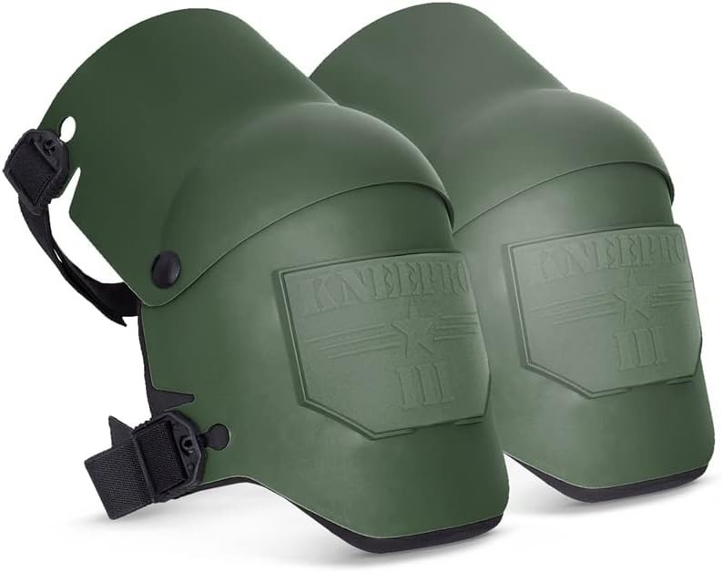 GREEN Carpenter Construction Flooring Roofing Gardening Flex Work Knee Pads