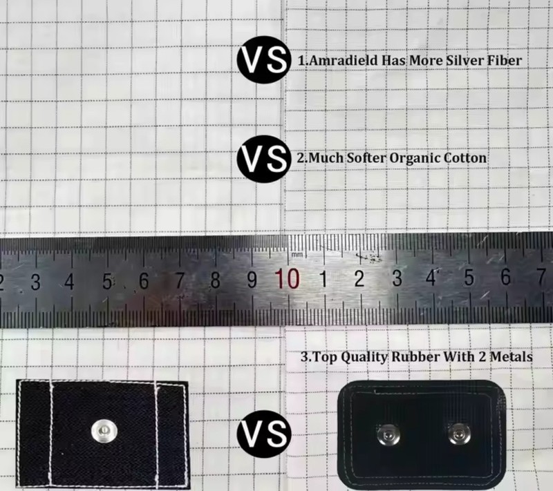 10% sliver fiber Grounding/Earthing flat bed Sheets with 2 cord+ 1 bracelet gallery
