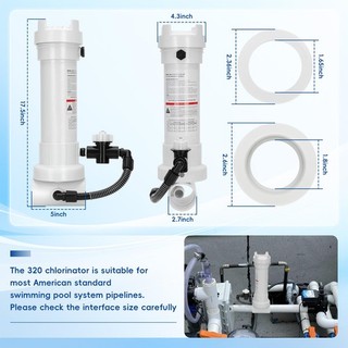 320 Chlorinator R171096 with Rainbow 320 Automatic in-Line Chlorine/Bromine F... gallery