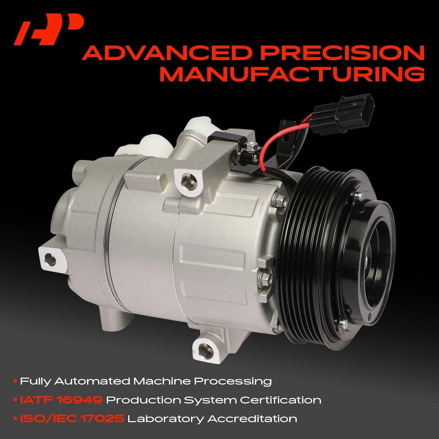 Air Conditioner AC Compressor with Clutch Compatible with Kia Forte 2022 2023 20 gallery