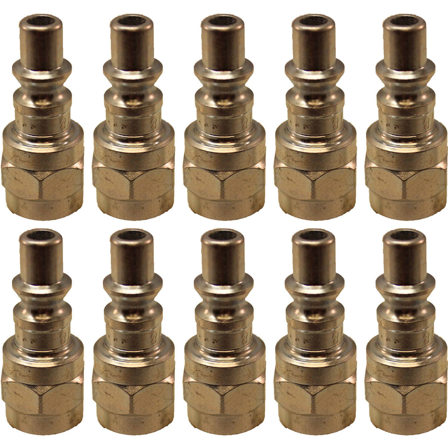 Milton 778 1/4" FNPT A-Style Plug - Pack of 10 gallery