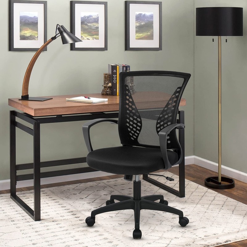 Bestoffice Office Computer Mesh Chair Ergonomic Mid Back Swivel Rolling Desk gallery