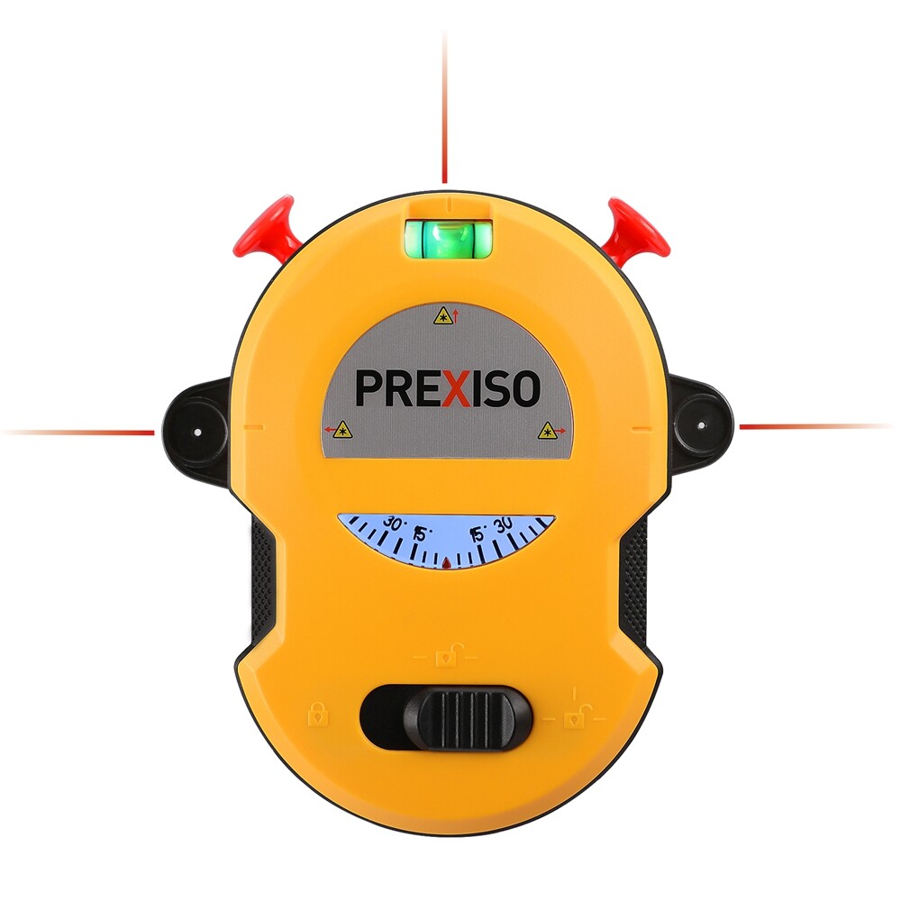Multi Surface Laser Level LED Light Vial 30Ft Horizontal Vertical Line Laser NEW gallery