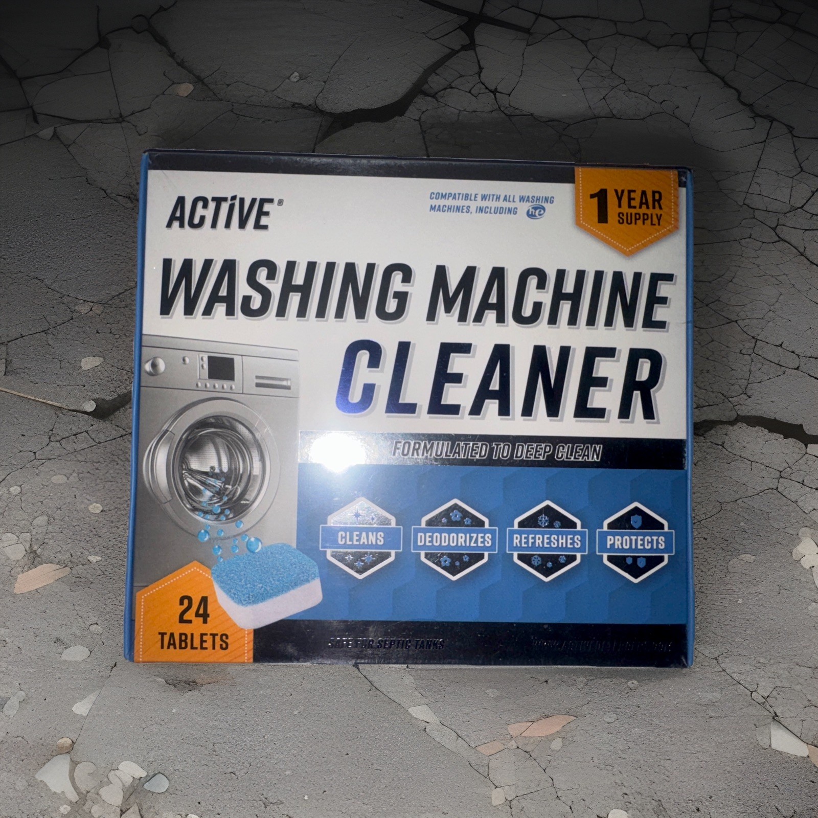 Washing Machine And Dishwasher Cleaning Tablets Bundle - 12 Months Supply gallery