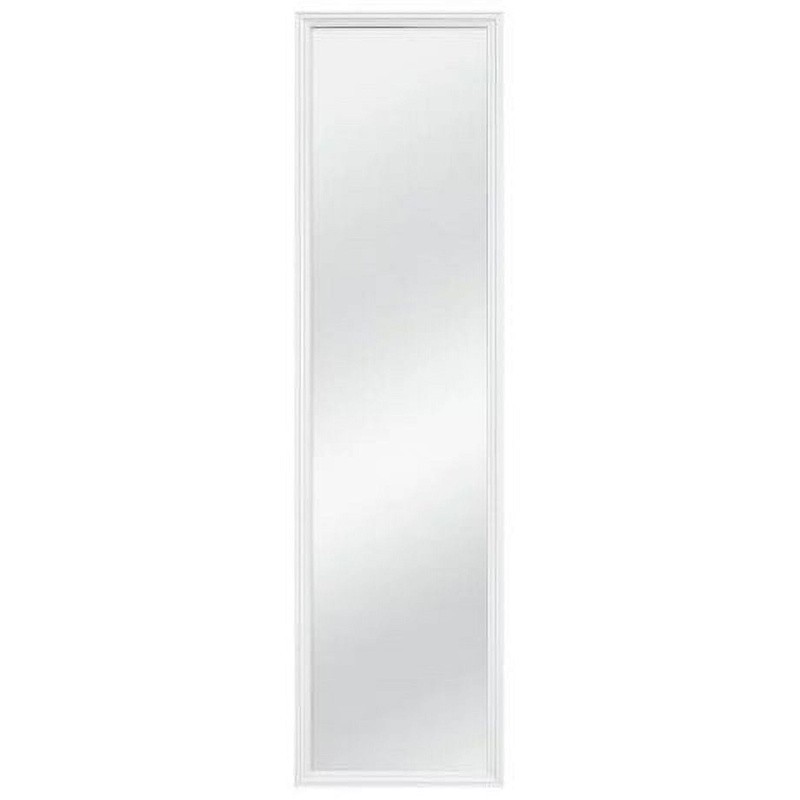 Full Length Rectangular White Mirror 49 Inch Slim Frame Home Decor Wall Hanging gallery