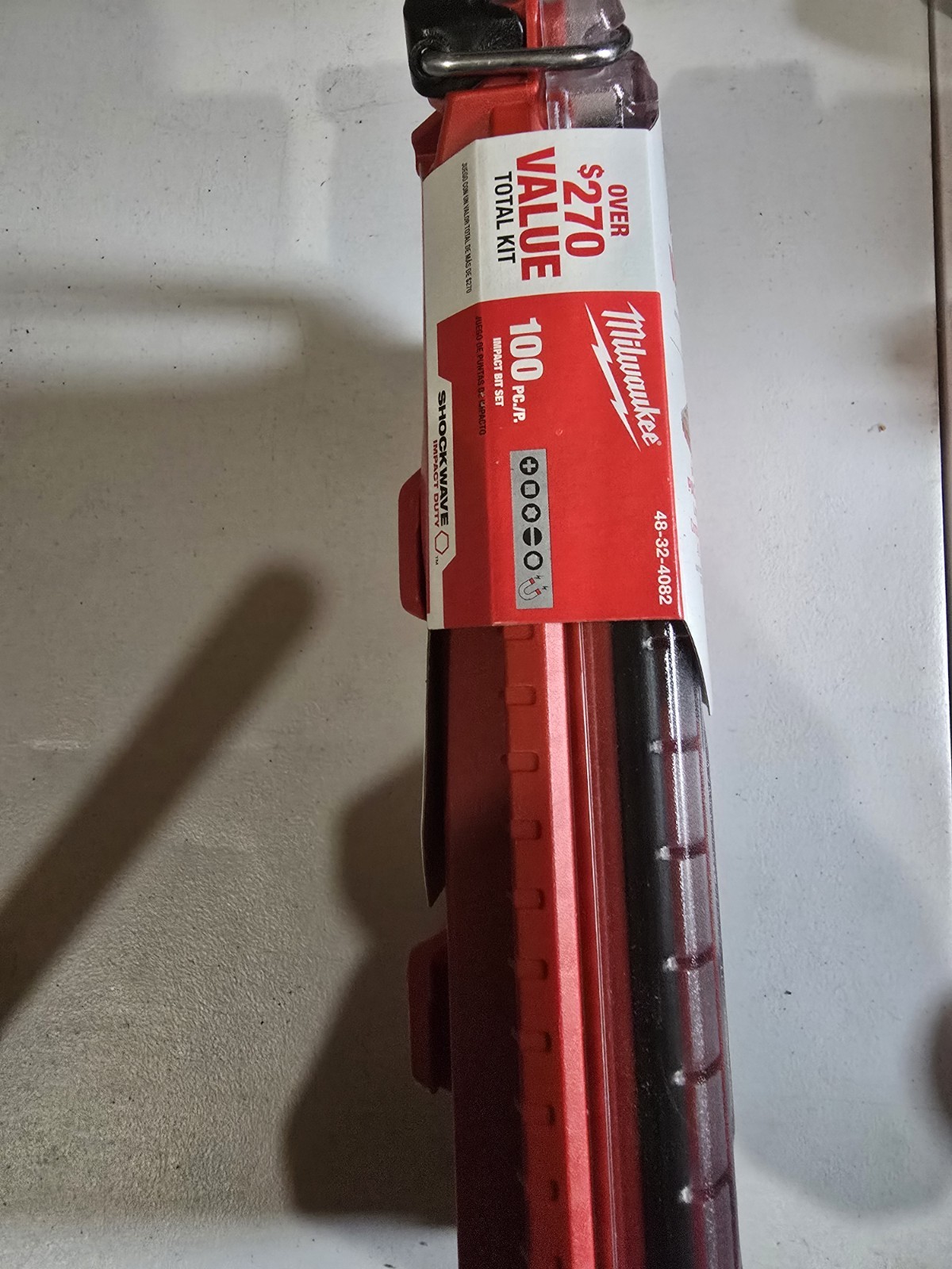 Milwaukee 48-32-4082 100 Piece Shockwave Packout Kit - Red gallery