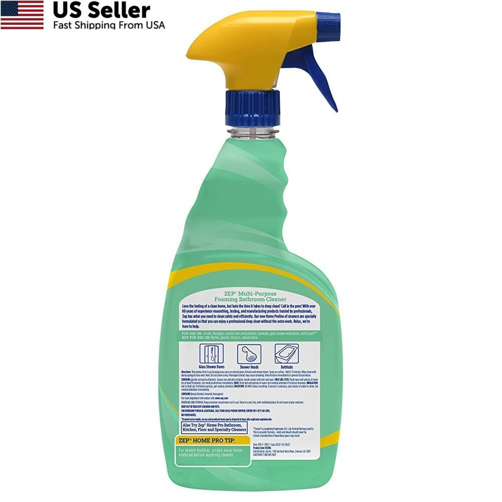 Zep Home Pro Multi-Purpose Foaming Bathroom Cleaner - 32 32 Fl Oz (Pack of 1) gallery