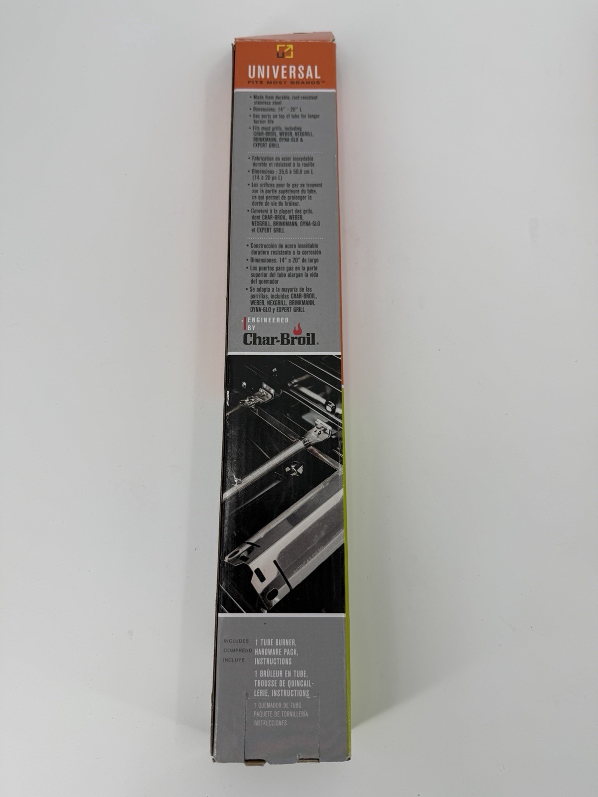 4 Char-Broil Universal Adjustable Stainless Steel Replacement Tube Burner gallery