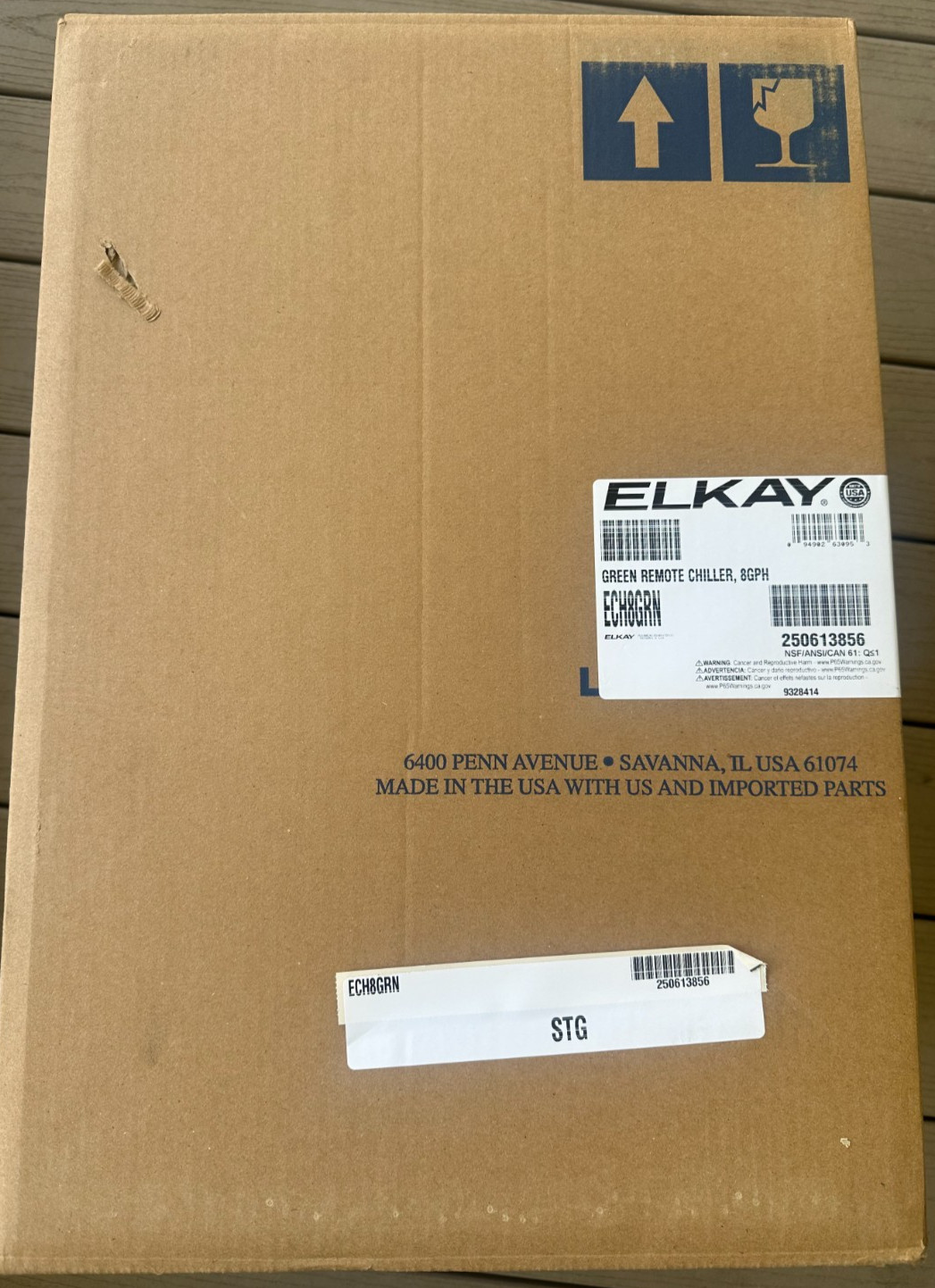 Elkay ECH8GRN - Remote Chiller Non-Filtered Refrigerated 8 GPH GreenSpec gallery