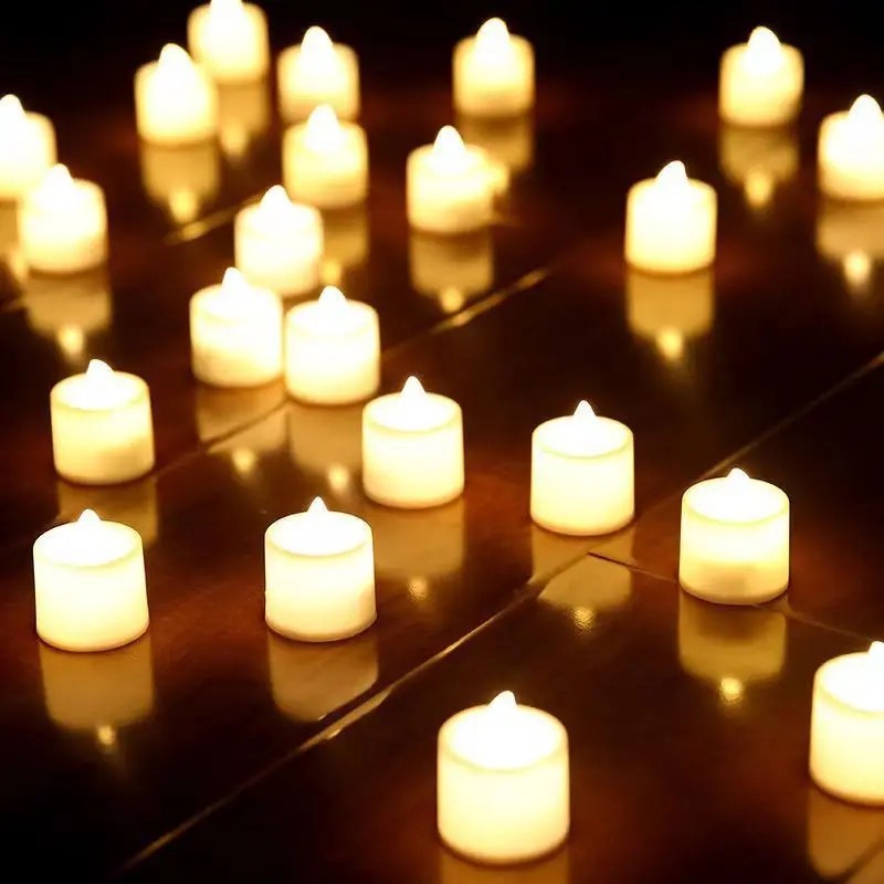 LED Flameless Tea Light Candle Battery Powered Home Party Decor gallery