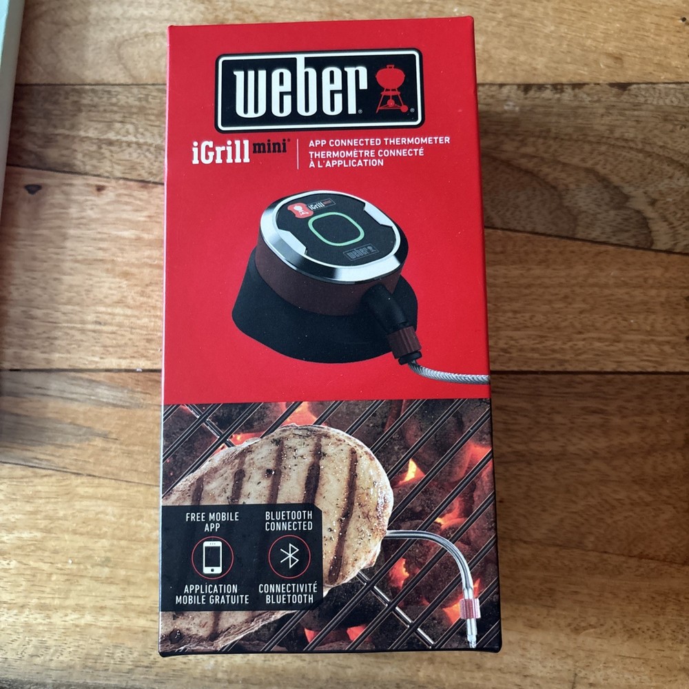 Weber 7202 iGrill Mini Digital Bluetooth Thermometer - SEALED