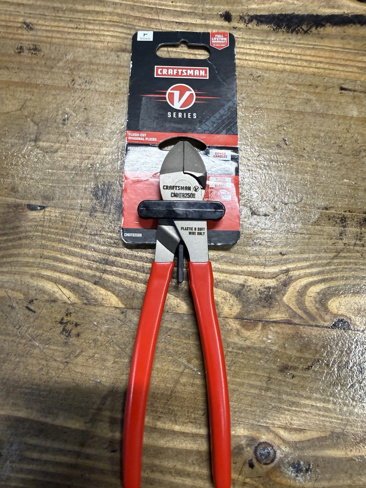 New In Packaging Craftsman V Series 7" Diagonal Cutters Free Shipping! gallery