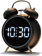 Extra Loud Alarm Clock for Heavy Sleepers Adults, Teens,Kids,Cute Retro Metal,Ol