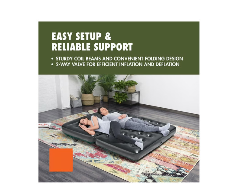 Ozark Trail Multi-Max 5-in-1 Inflatable Air Couch Queen Sofa Bed Sleeper Camping gallery