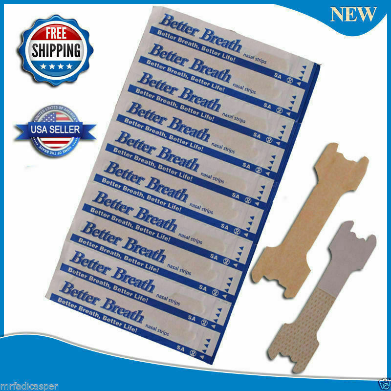 5-1000 Pcs Breathe Better and Reduce Snoring Small/Medium/Large Nasal Strips gallery