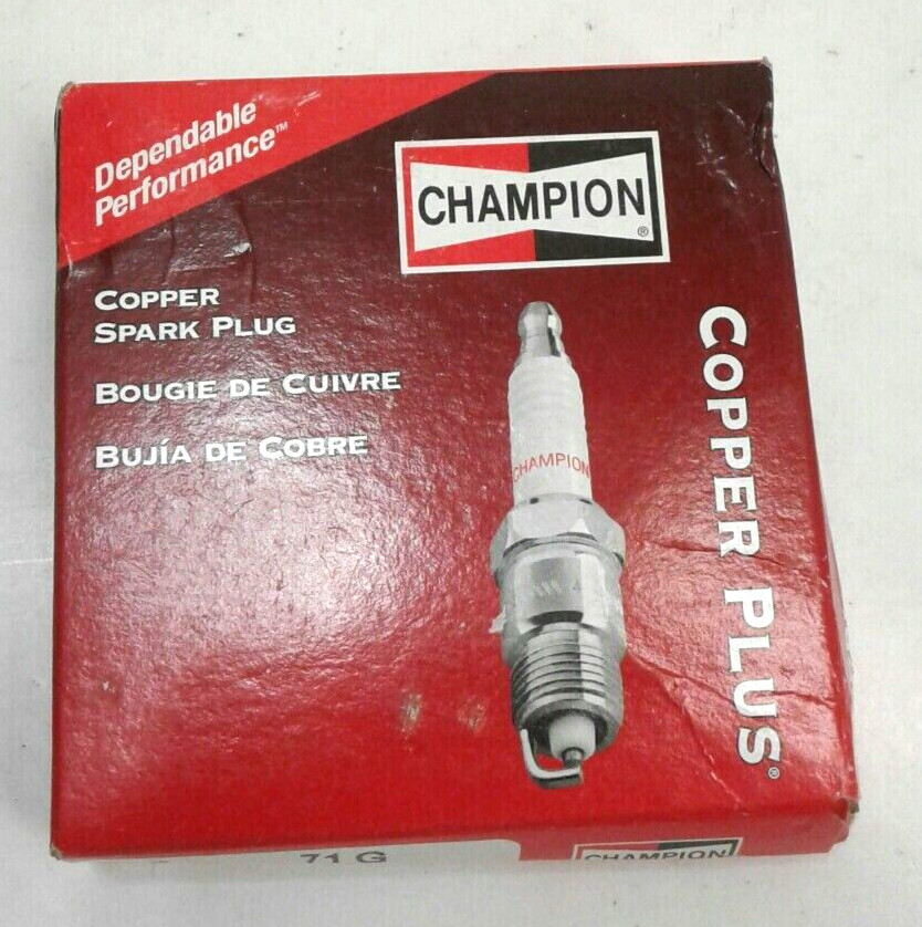 Champion 71G RC12YC Copper Plus SAC-9 Semiconductor Resistor Spark Plugs 4pk gallery