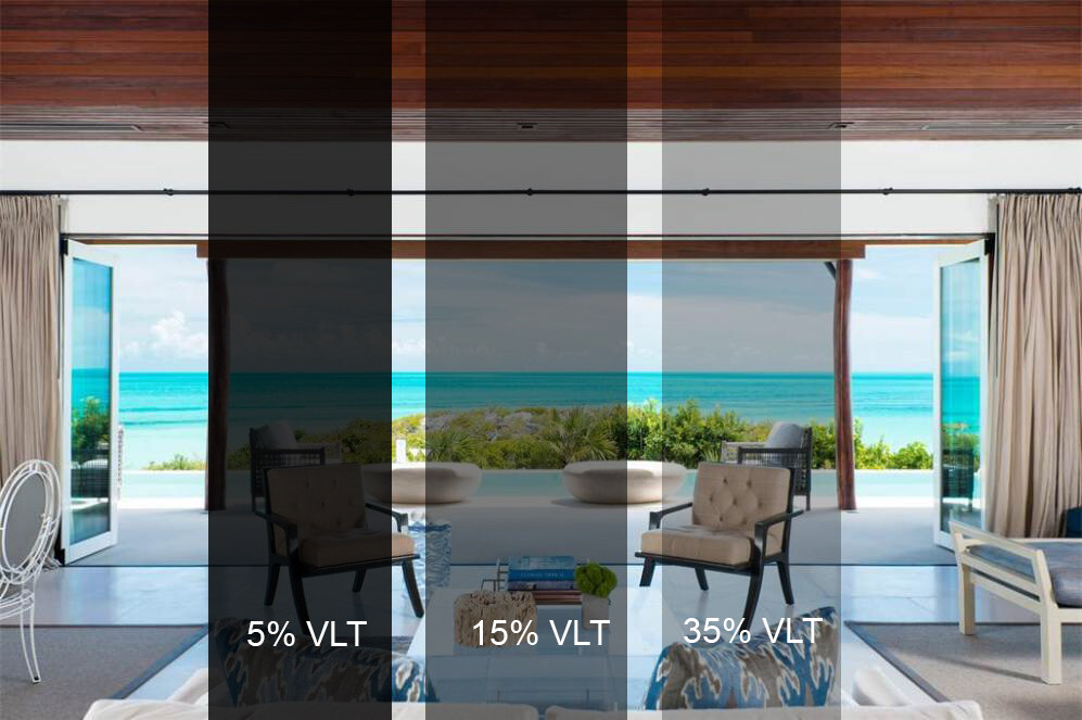 3FT x 6FT One Way Mirror Privacy Reflection Window Tint Film Energy Saver 15% gallery