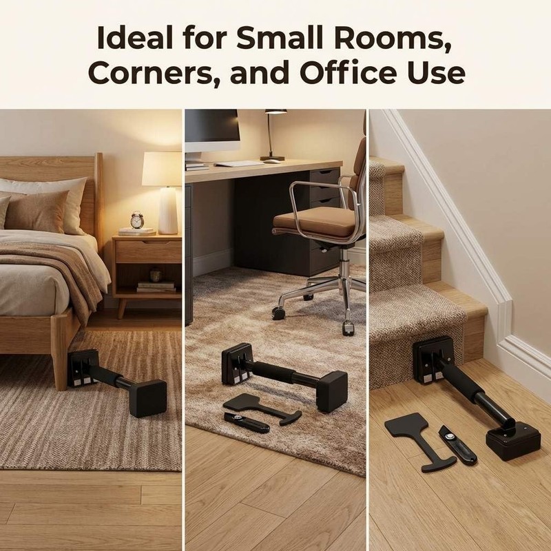 Carpet Knee Kicker Tool 16.5" - Light-Duty Grip for Low-Pile & Flat Carpets gallery