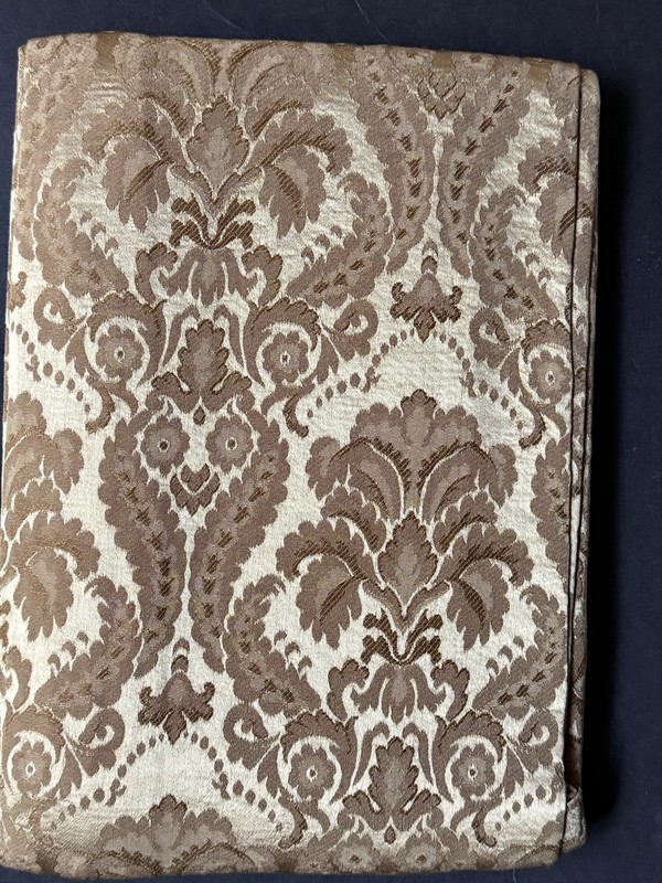 1 NEW Croscill Home *GOLD Lavish TAILORED Curtain PANEL 40” W X 84" L Damask gallery