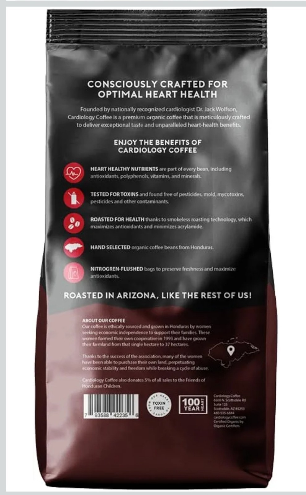 Cardiology Coffee Decaf Coffee USDA 12oz Premium Whole Bean Coffee 08/2026 gallery