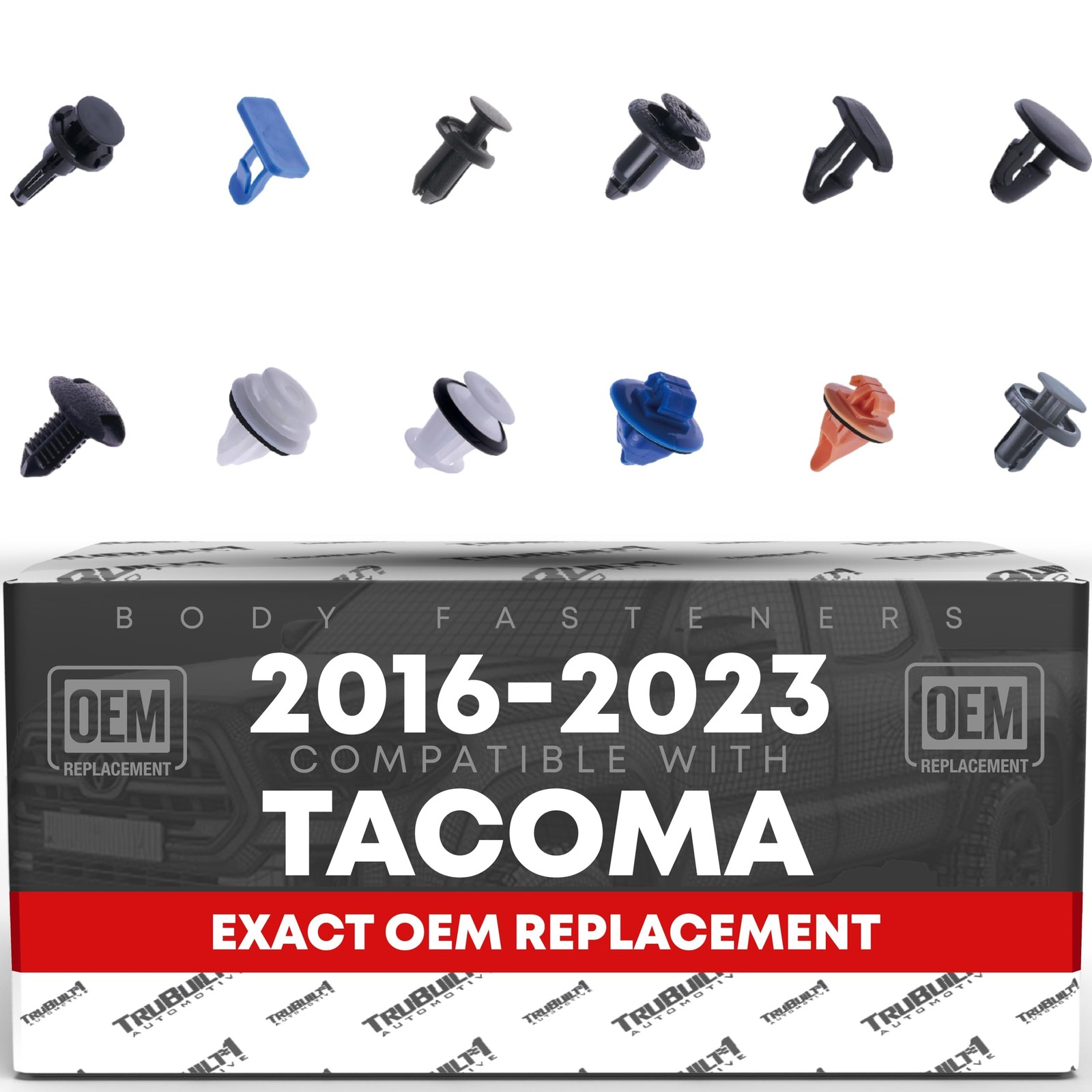 120 pcs Body Fastener Kit - Compatible with 2016-2023 Toyota Tacoma - Suitabl... gallery