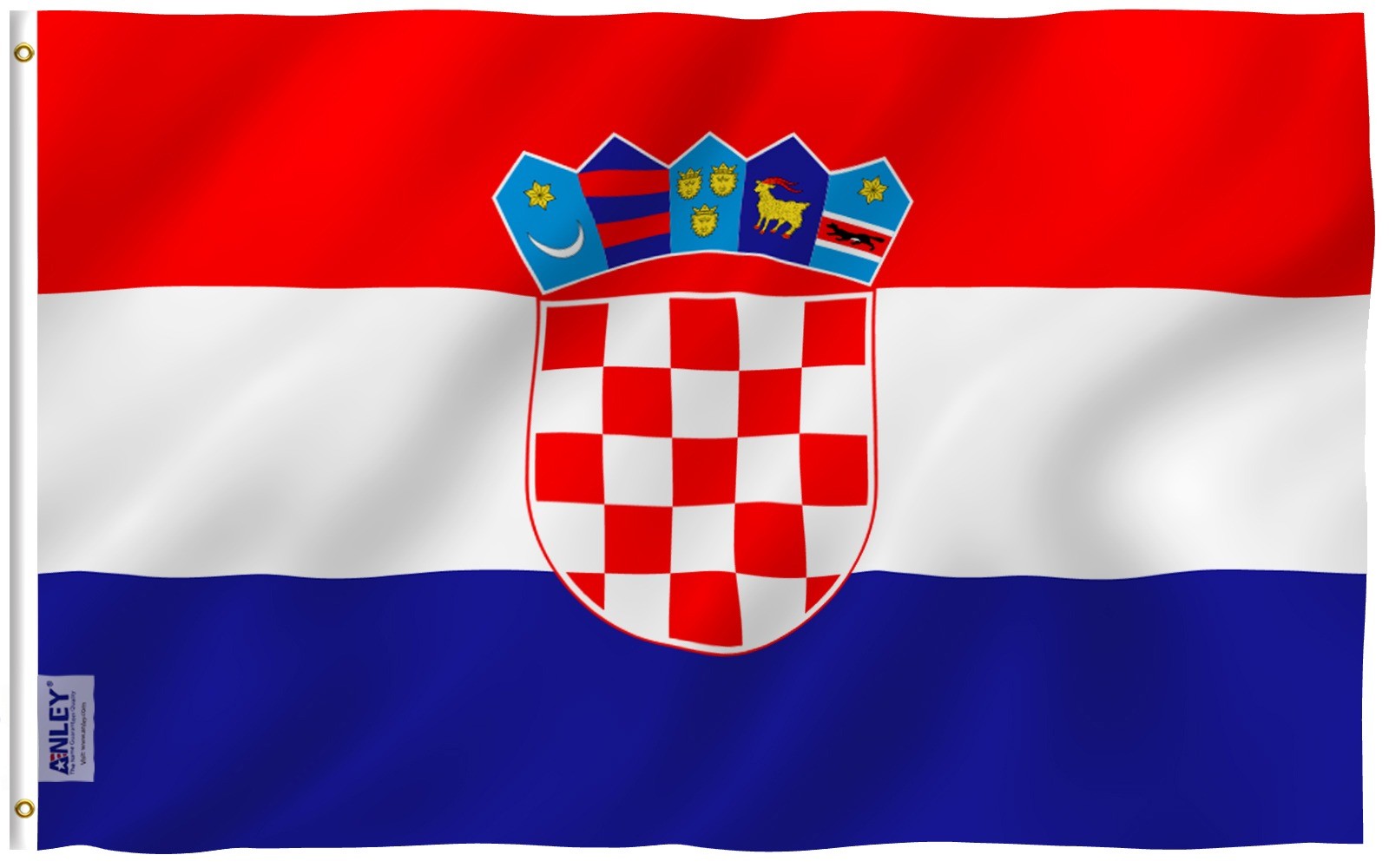Anley Fly Breeze 3x5 Foot Croatia Flag - Croatian Flags Polyester 3 X 5 Ft gallery