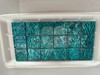 Iridescent Decorative Tile Aqua Splash 2 x 2 gallery