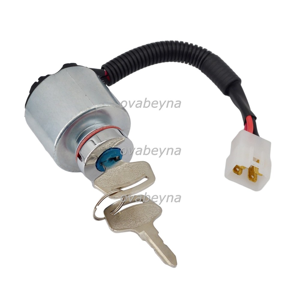 66101-55200 Ignition Switch for Kubota G2160 G2460G TG1860 G1700 G1800 (2 Keys)