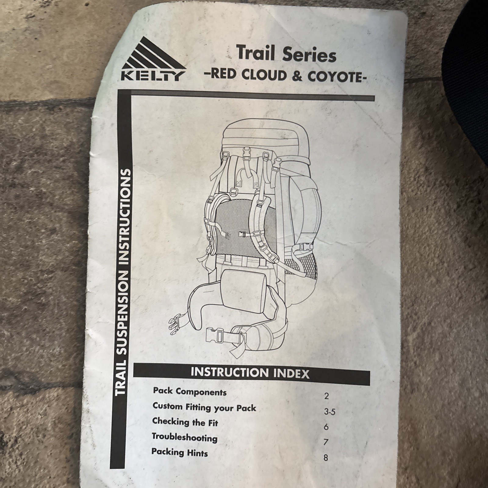 Kelty Red Cloud Pack Trails Series Internal Frame Large Hiking Backpack Bag 2
