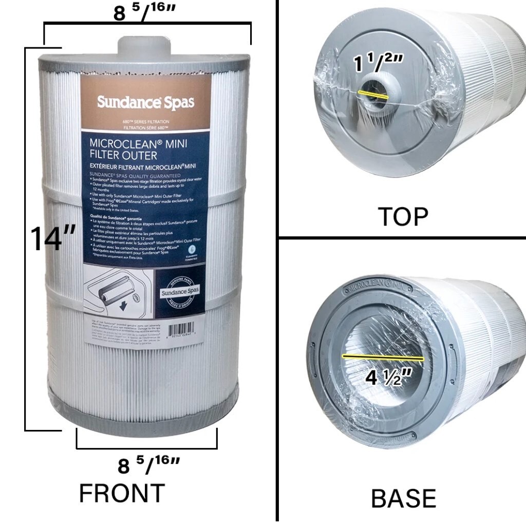 Sundance Spas MicroClean MINI Complete Filter Assembly (6541-460S) gallery