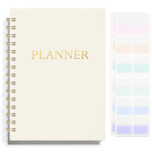 Undated Weekly and Monthly Planner Spiral Bound- Weekly Goals Planner gallery