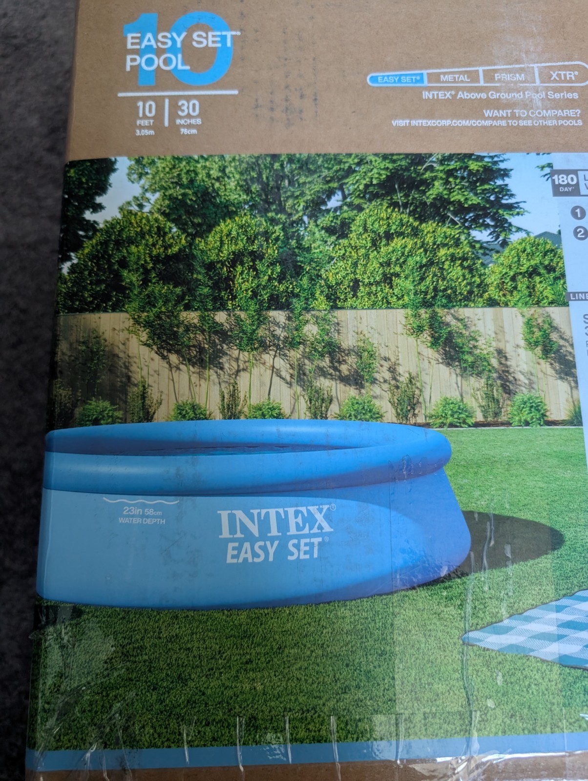 INTEX 28120EH 10ft x 30in Easy Set Pool NEW IN BOX! CHEAP! gallery