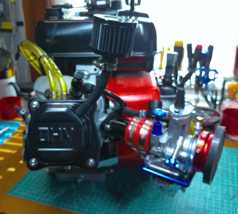 224cc Predator Max Performance engine ARC Billet Rod. Super X 265 Cam 89oct gallery
