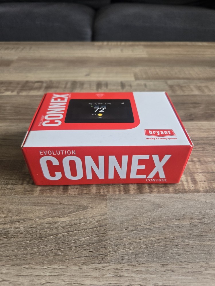 Carrier Bryant Evolution Connex Control Black, Wifi, Alexa SYSTXBBWEC01-C