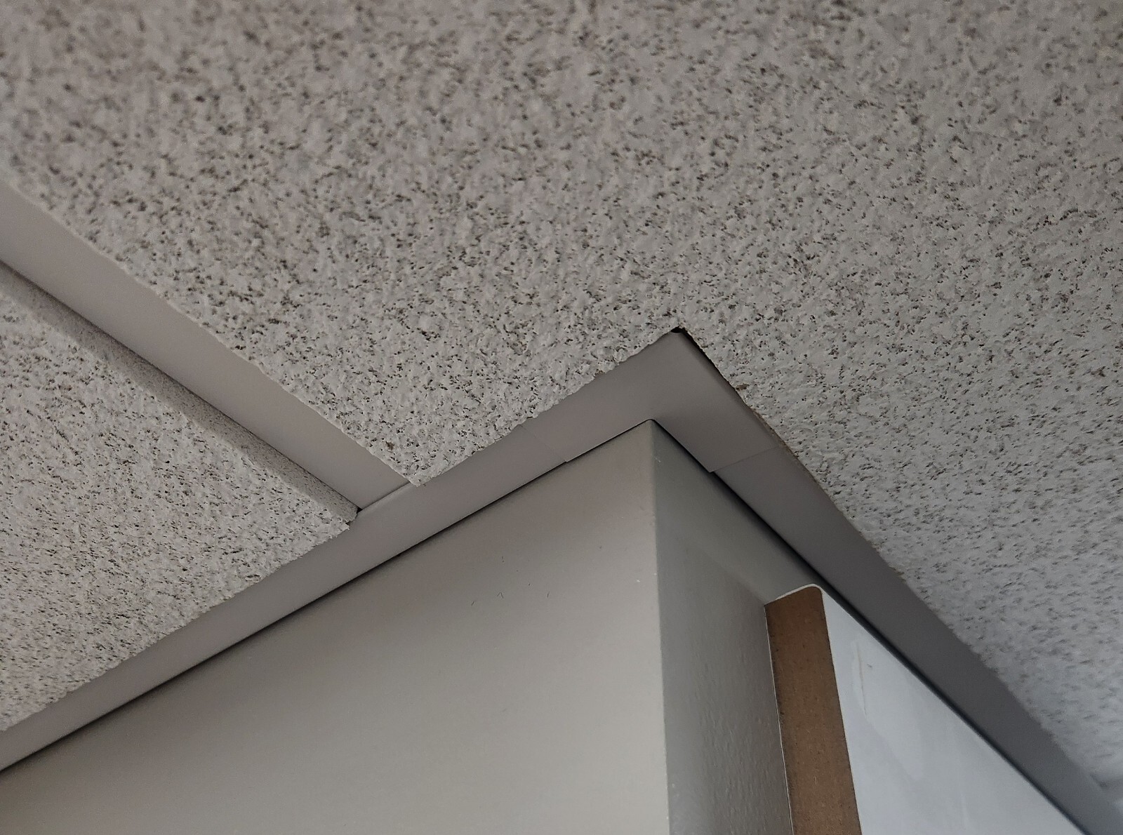 Suspended Drop Ceiling Grid Outside Corner Cap Trim Cover gallery