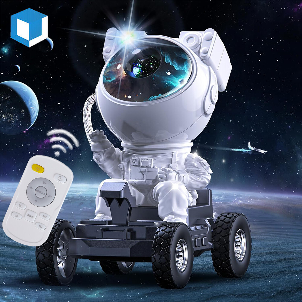 Astronaut Galaxy Projector Starry Nebula Ceiling LED Night Lights for Decor Gift gallery