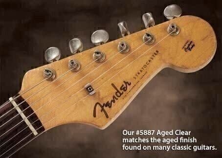 ColorTone 50s Classic Colors Aerosol Guitar Lacquer, Aged Clear gallery