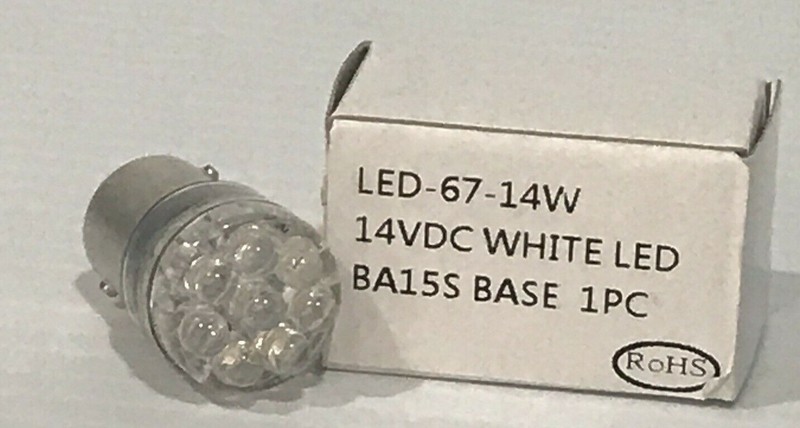 LED Replacement Bulb 67-14W 14VDC Current: 150mA RoHS Compliant gallery